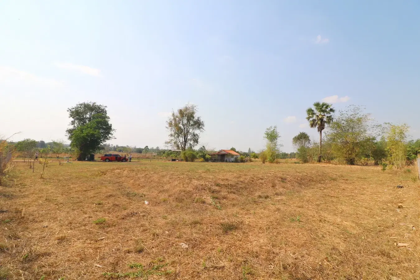 3 Rai Land + 1 Bed Bungalow for Sale in Ban Fang, Khon Kaen, Thailand