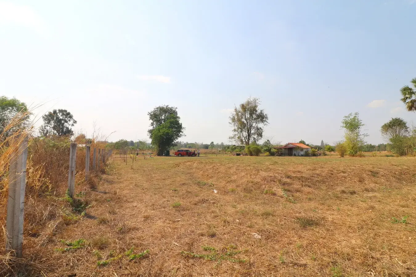 3 Rai Land + 1 Bed Bungalow for Sale in Ban Fang, Khon Kaen, Thailand