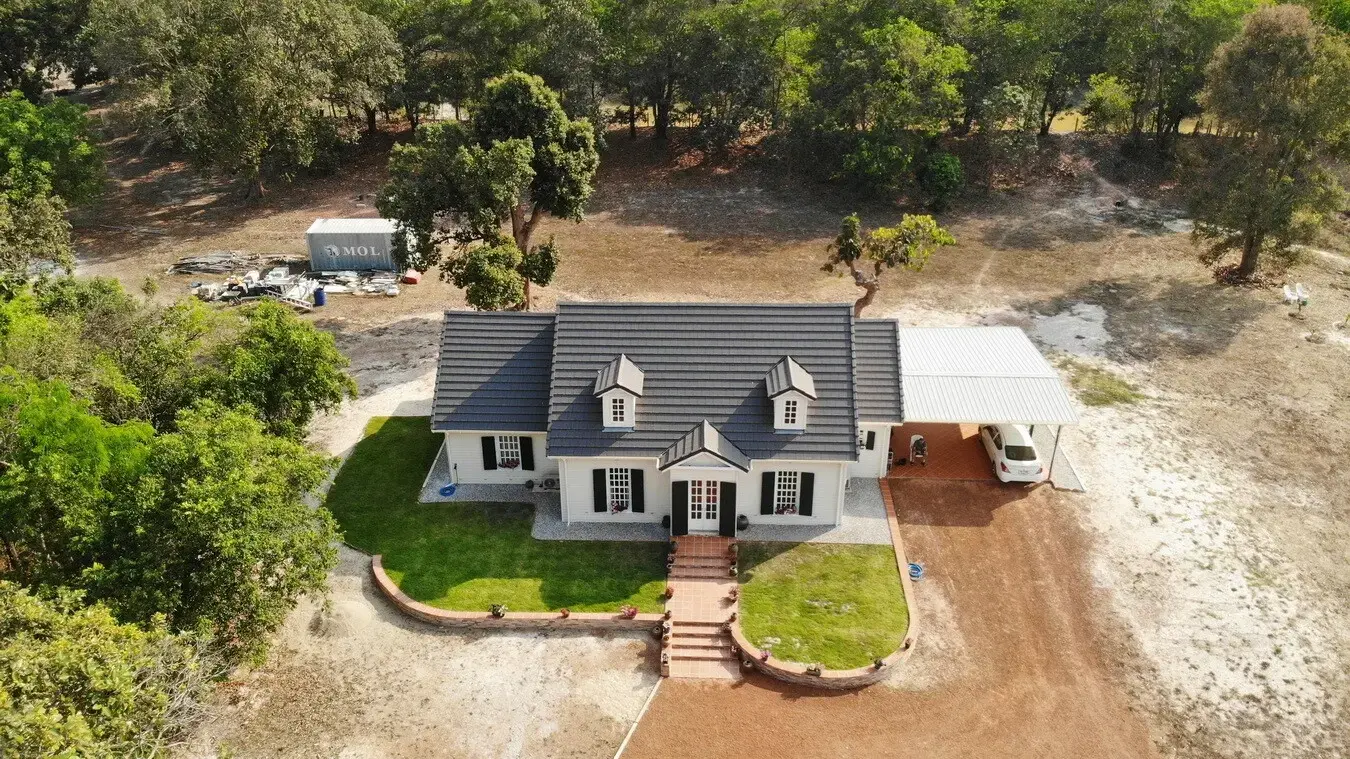 ‘Off-Grid’ Modern 3 Bedroom, 2 Bath, 4 Toilet Home For Sale In Renu Nakhon, Nakhon Phanom Province, Thailand.