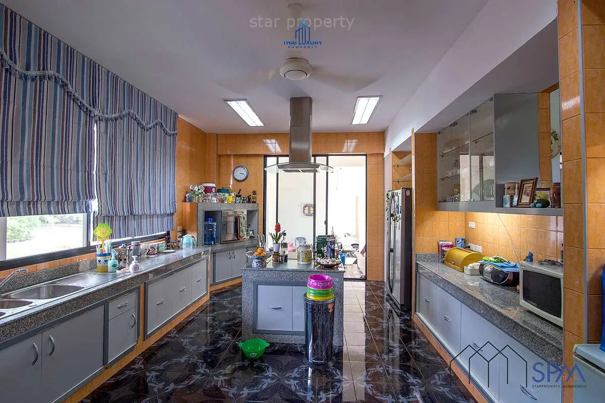 Spacious Single-Story Villa with Lush Views and Open Living in Cha-Am