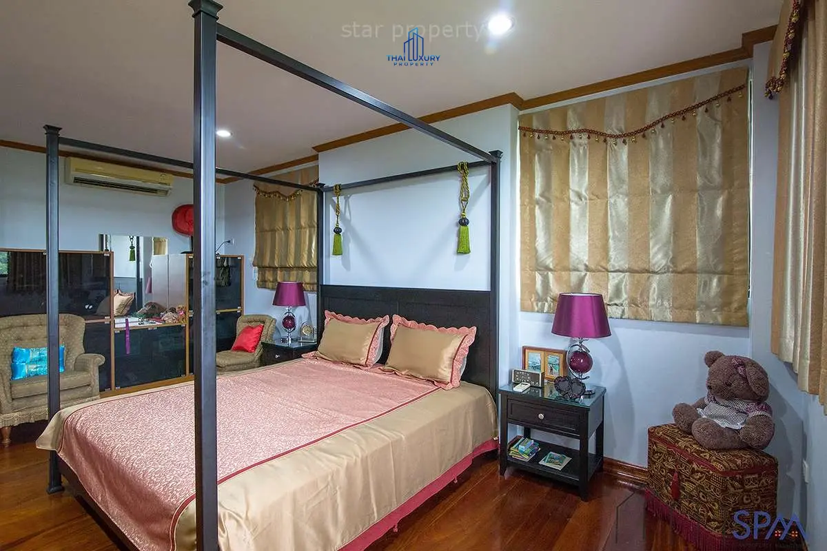 Spacious Single-Story Villa with Lush Views and Open Living in Cha-Am