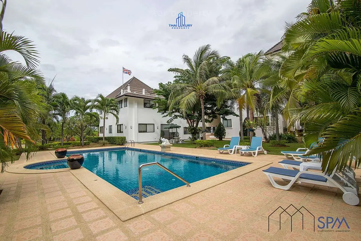 Spacious Single-Story Villa with Lush Views and Open Living in Cha-Am