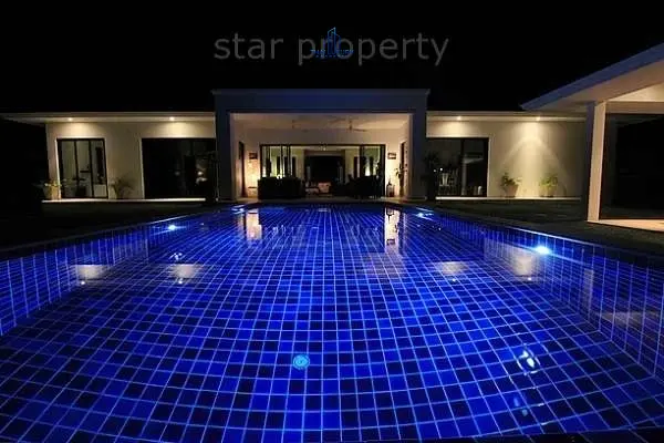 Modern Single-Story Home with Large Pool in Hin Lek Fai, Hua Hin
