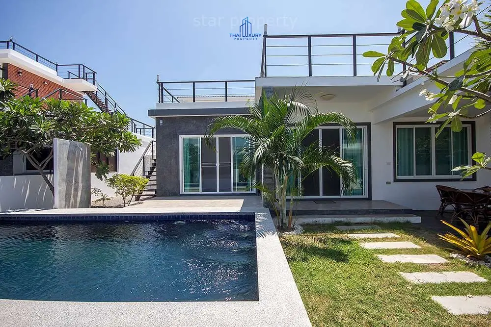 บ้าน 5 ห้องนอนกว้างขวางพร้อมความสะดวกสบายสมัยใหม่ในหัวหิน