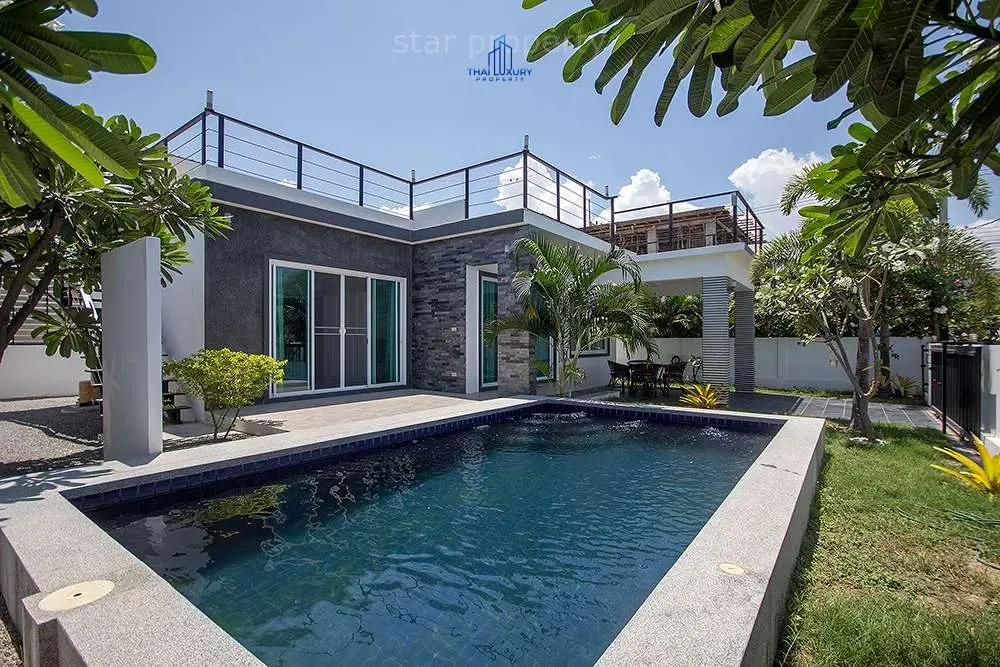 บ้าน 5 ห้องนอนกว้างขวางพร้อมความสะดวกสบายสมัยใหม่ในหัวหิน