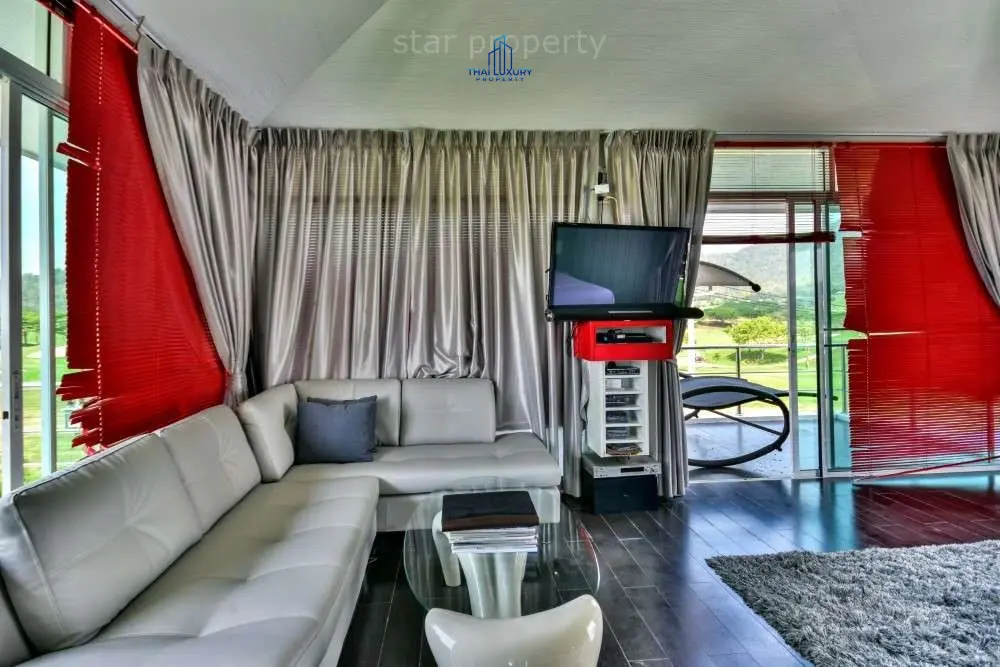Spacious 4-Bedroom Villa with Balcony Views in Hin Lek Fai, Hua Hin