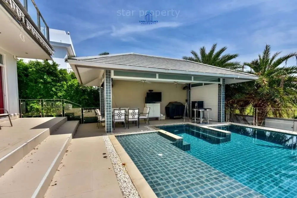 Spacious 4-Bedroom Villa with Balcony Views in Hin Lek Fai, Hua Hin
