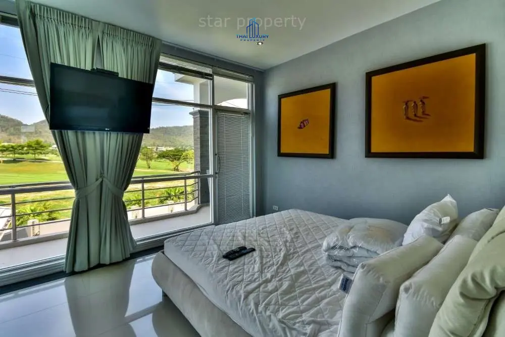 Spacious 4-Bedroom Villa with Balcony Views in Hin Lek Fai, Hua Hin