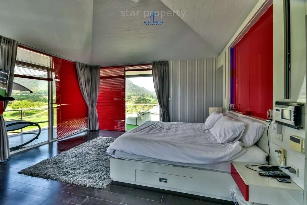 Spacious 4-Bedroom Villa with Balcony Views in Hin Lek Fai, Hua Hin