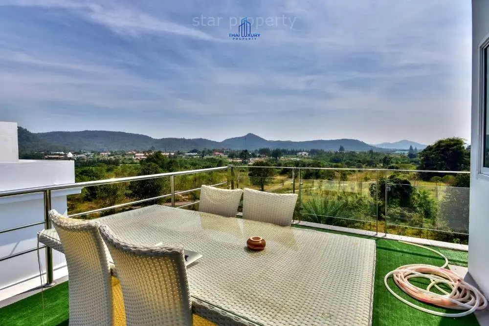 Spacious 4-Bedroom Villa with Balcony Views in Hin Lek Fai, Hua Hin