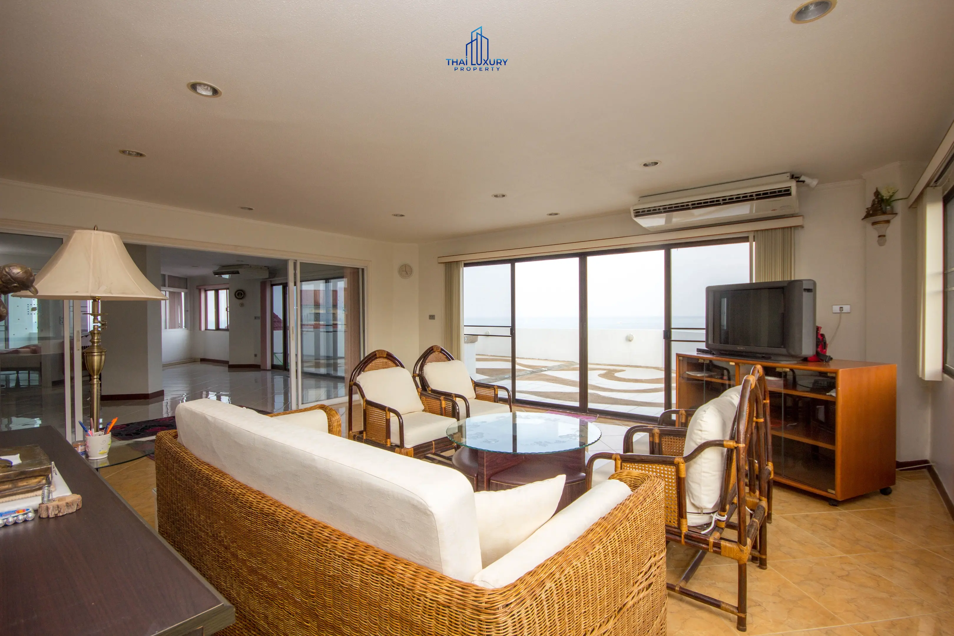 Bright 2-Bed Condo with Partial Sea View in Nong Kae, Hua Hin