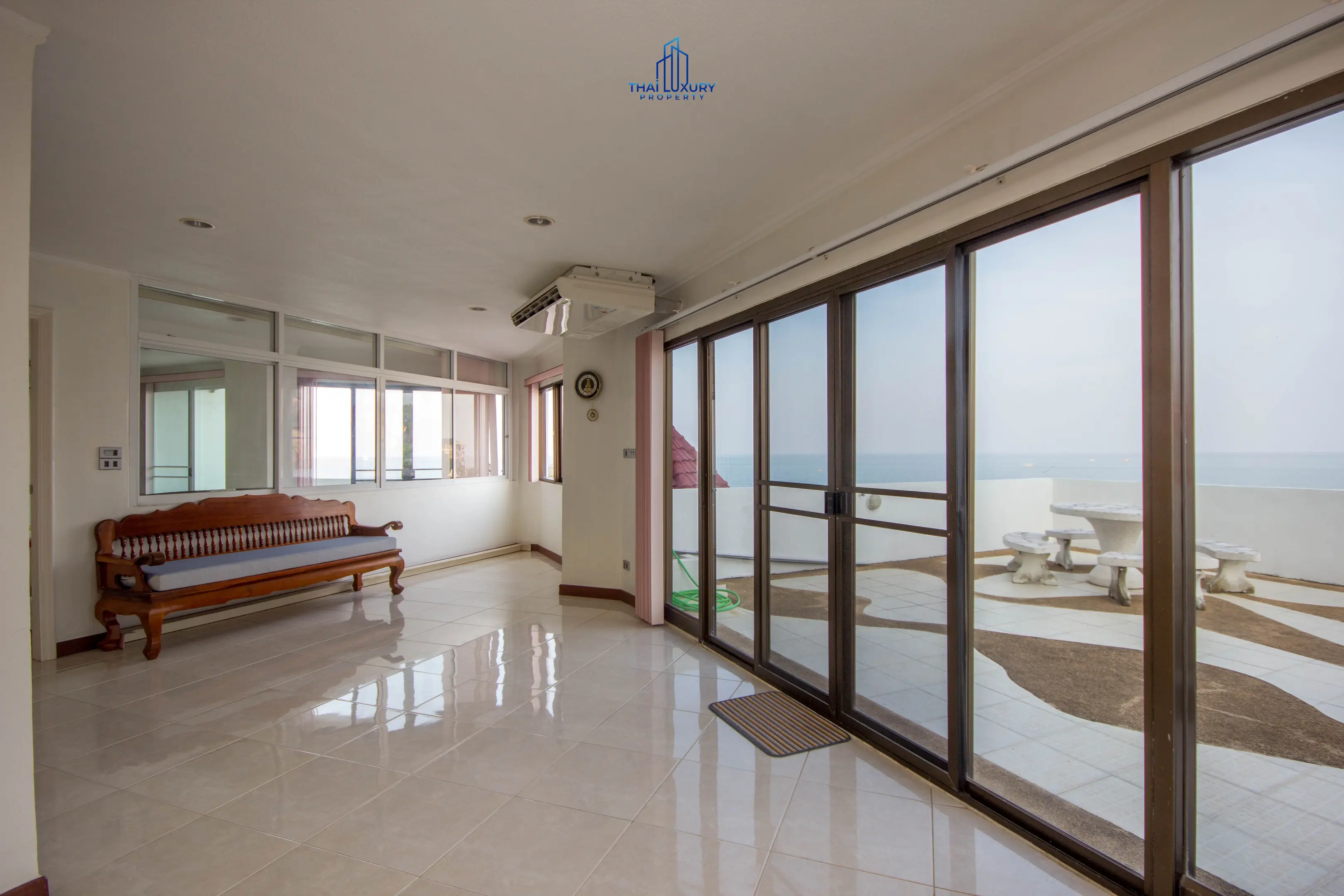 Bright 2-Bed Condo with Partial Sea View in Nong Kae, Hua Hin