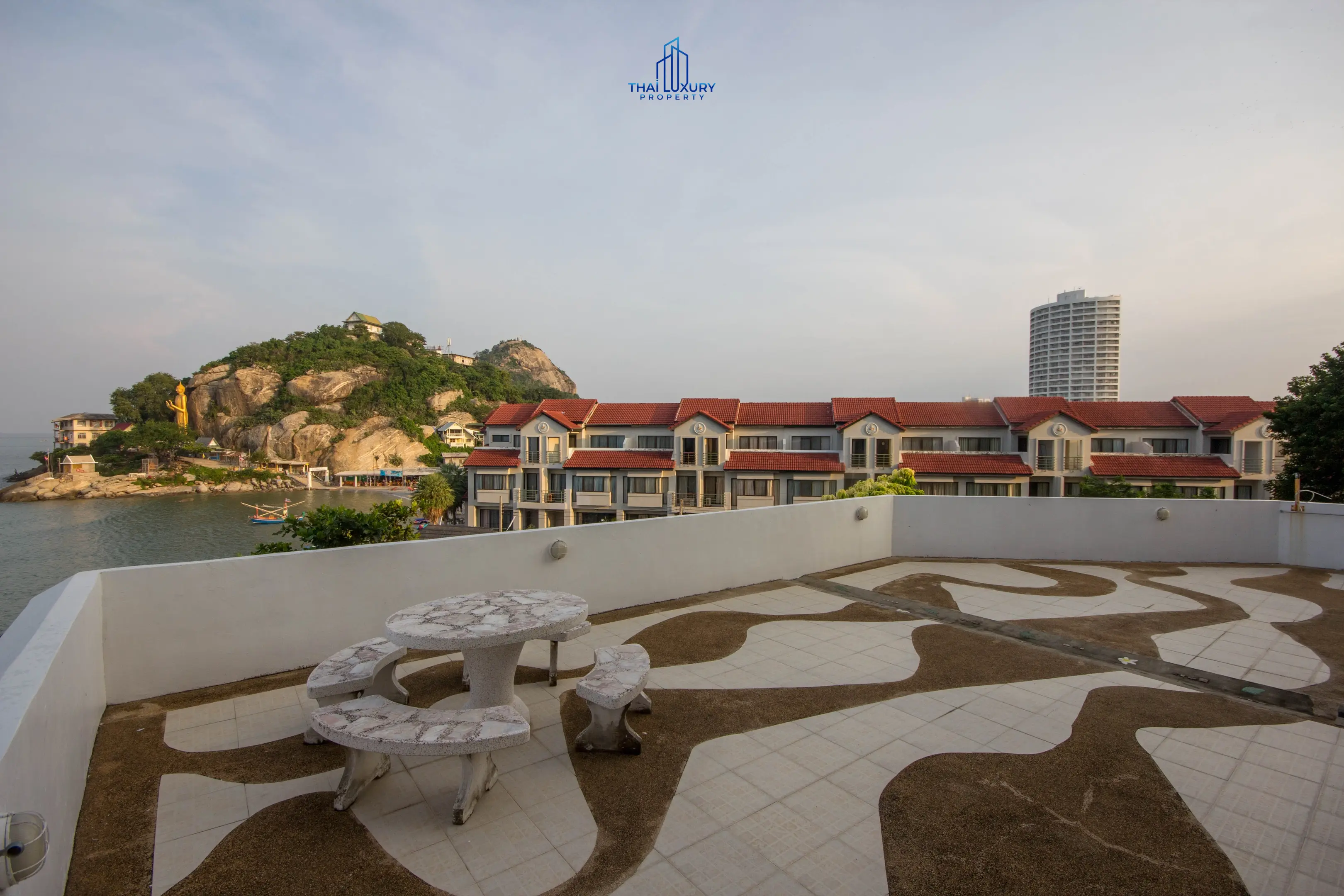 Bright 2-Bed Condo with Partial Sea View in Nong Kae, Hua Hin