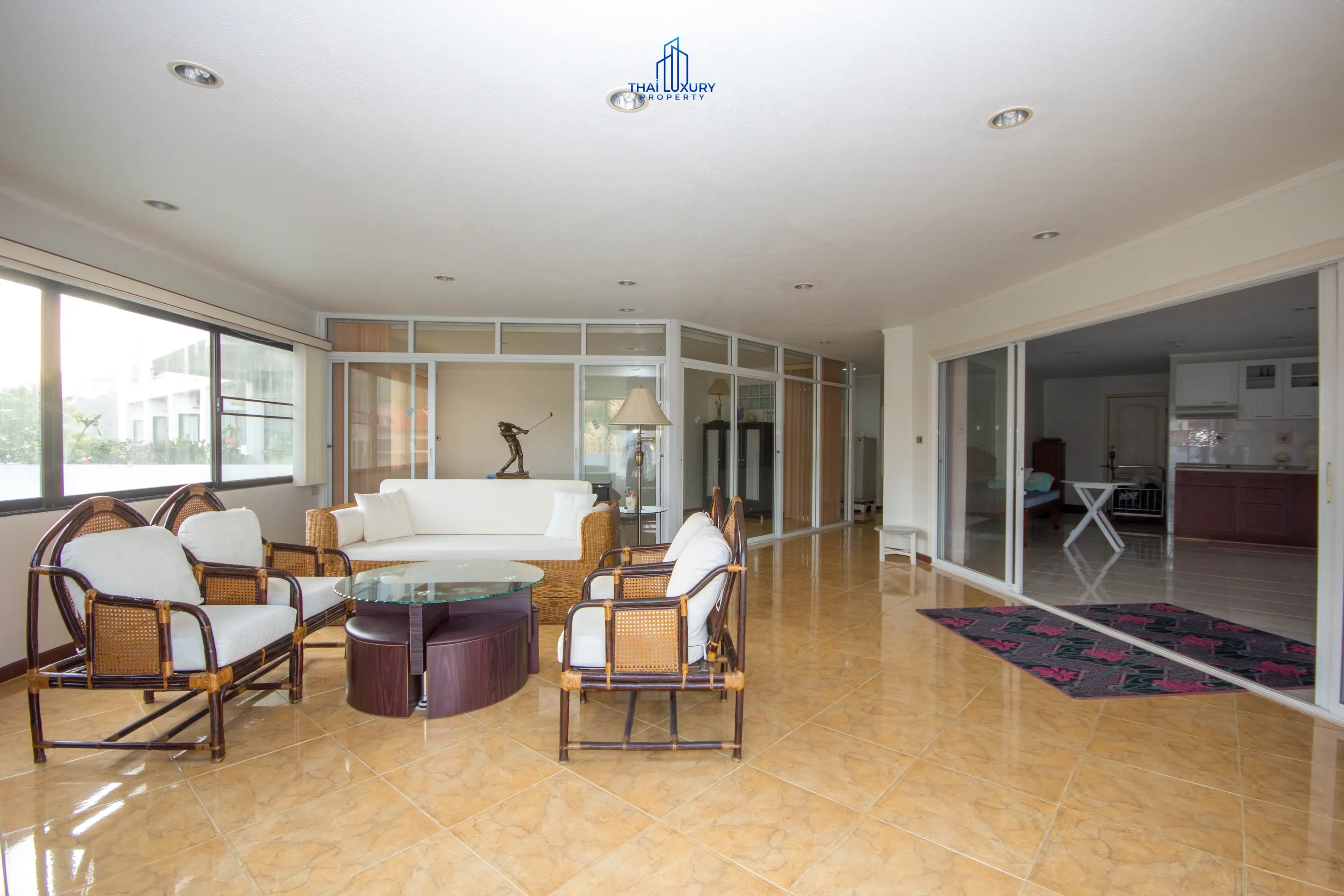 Bright 2-Bed Condo with Partial Sea View in Nong Kae, Hua Hin