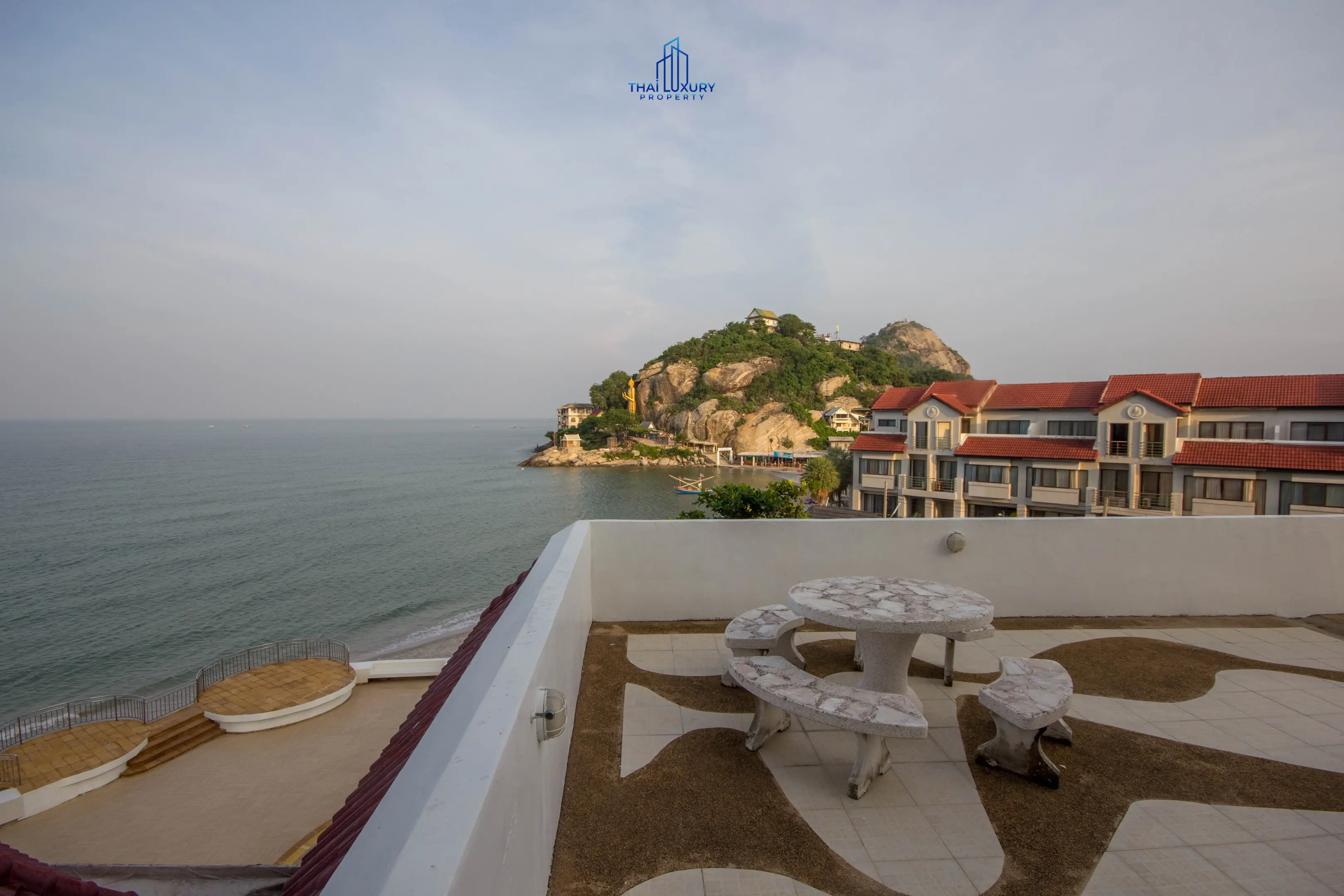 Bright 2-Bed Condo with Partial Sea View in Nong Kae, Hua Hin