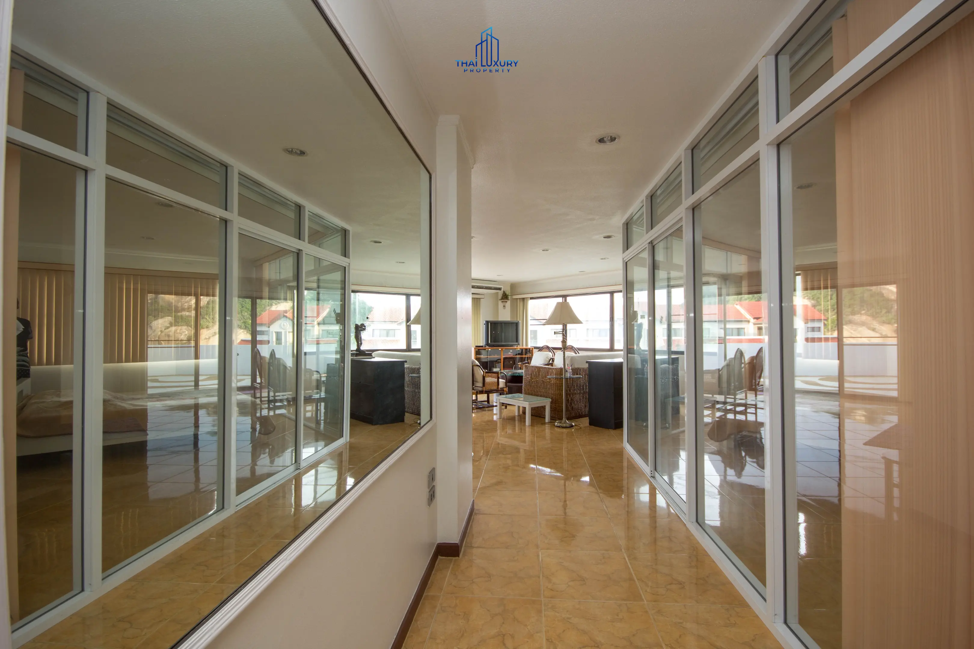 Bright 2-Bed Condo with Partial Sea View in Nong Kae, Hua Hin