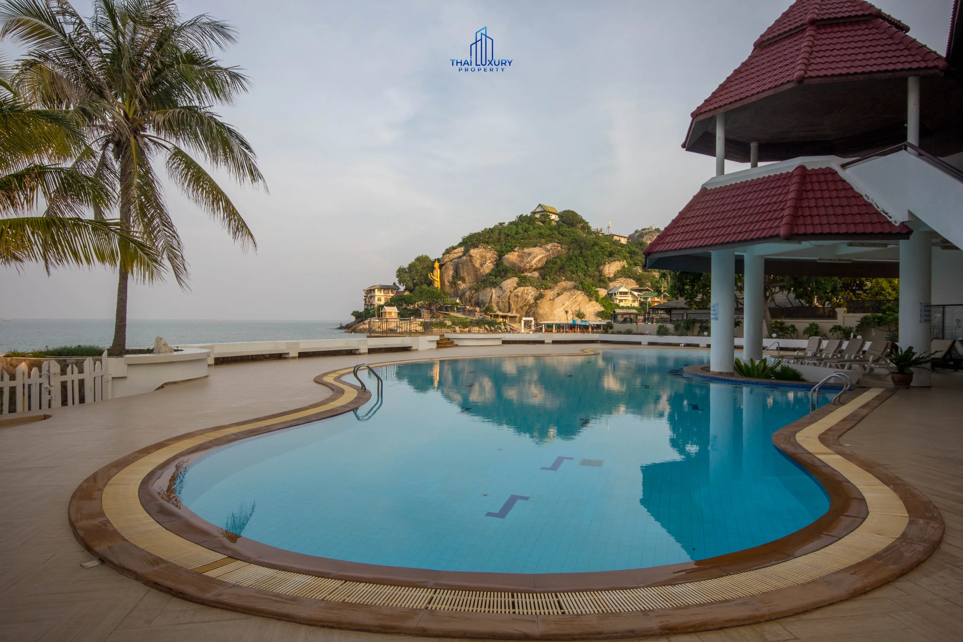 Bright 2-Bed Condo with Partial Sea View in Nong Kae, Hua Hin