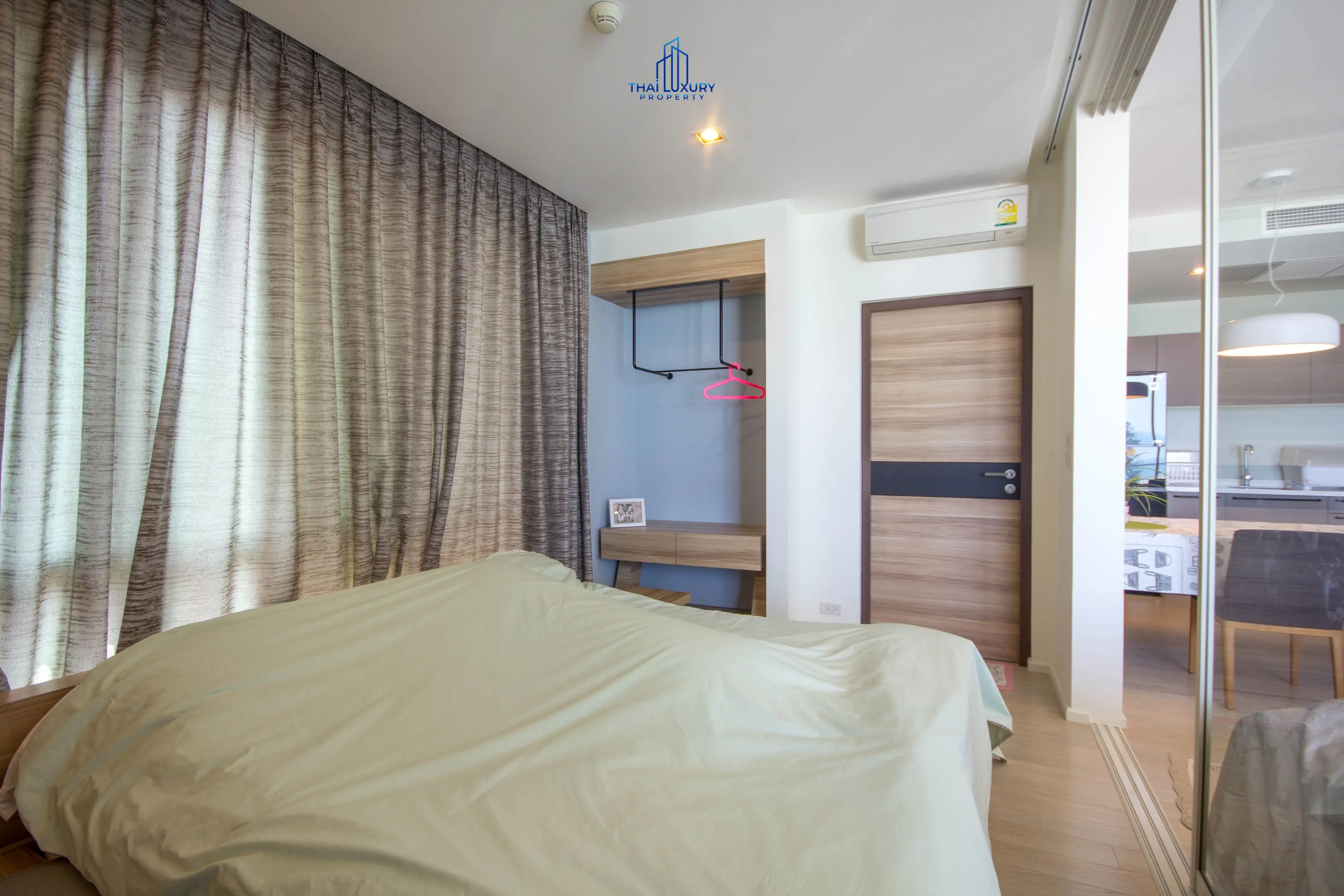 คอนโดพักอาศัย 2 ห้องนอน 2 ห้องน้ำ พร้อมวิวระเบียง ในหนองแก หัวหิน