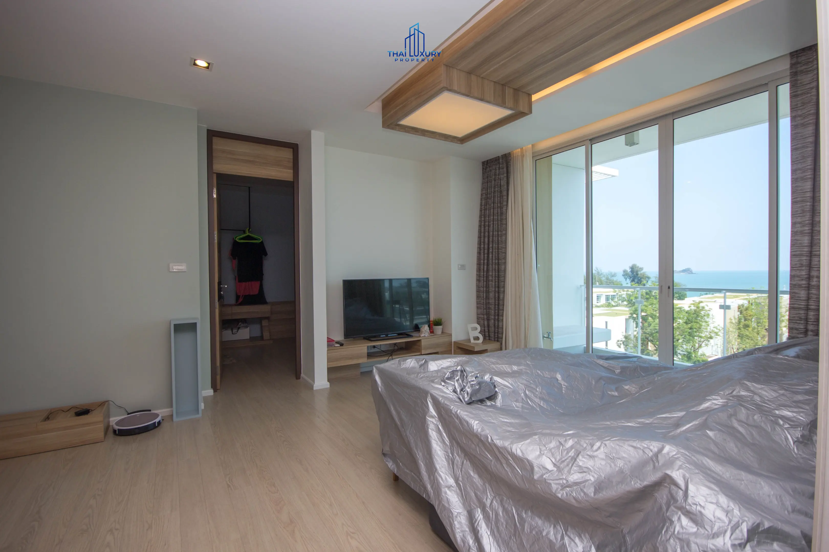 คอนโดพักอาศัย 2 ห้องนอน 2 ห้องน้ำ พร้อมวิวระเบียง ในหนองแก หัวหิน
