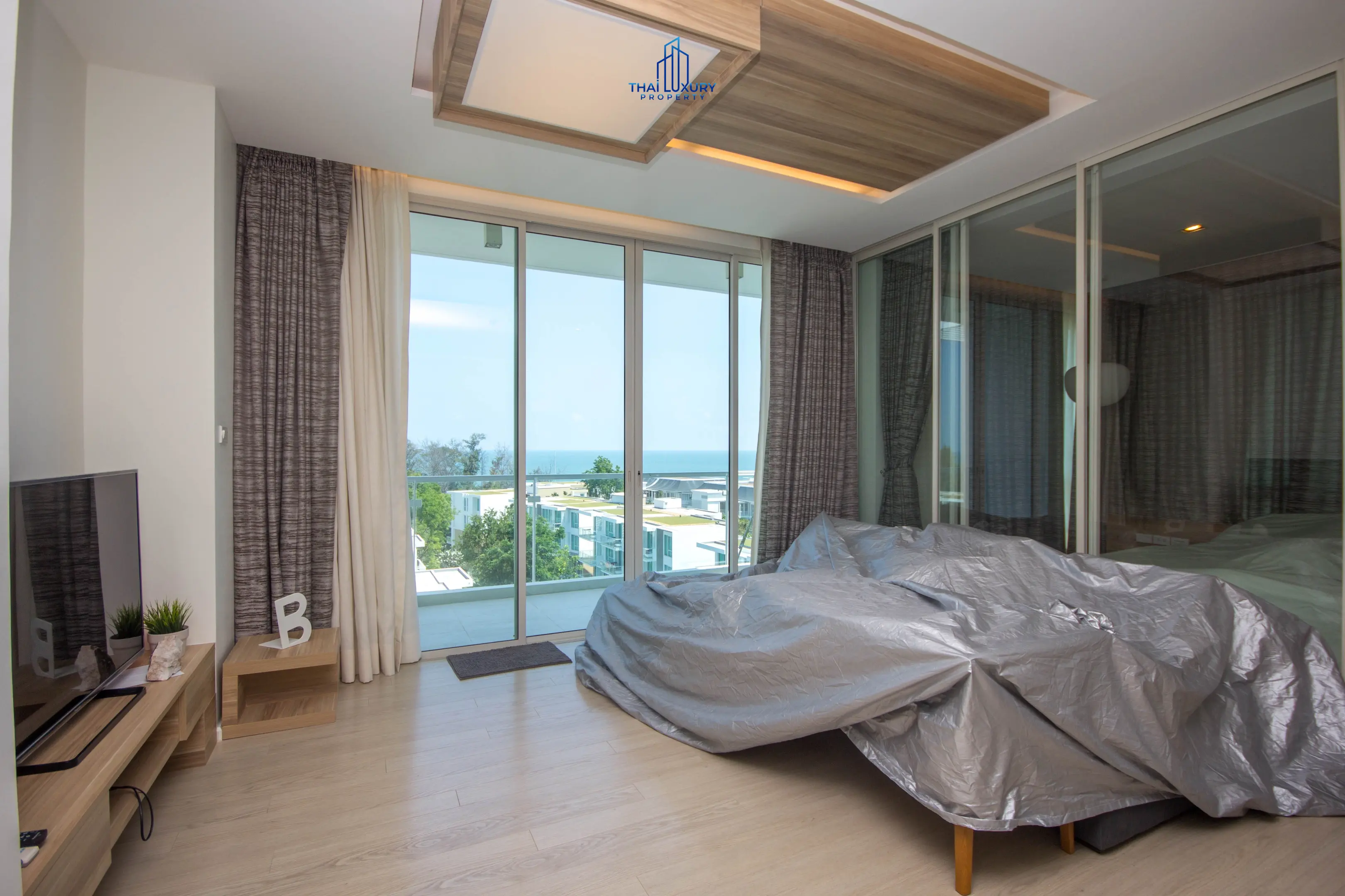 คอนโดพักอาศัย 2 ห้องนอน 2 ห้องน้ำ พร้อมวิวระเบียง ในหนองแก หัวหิน