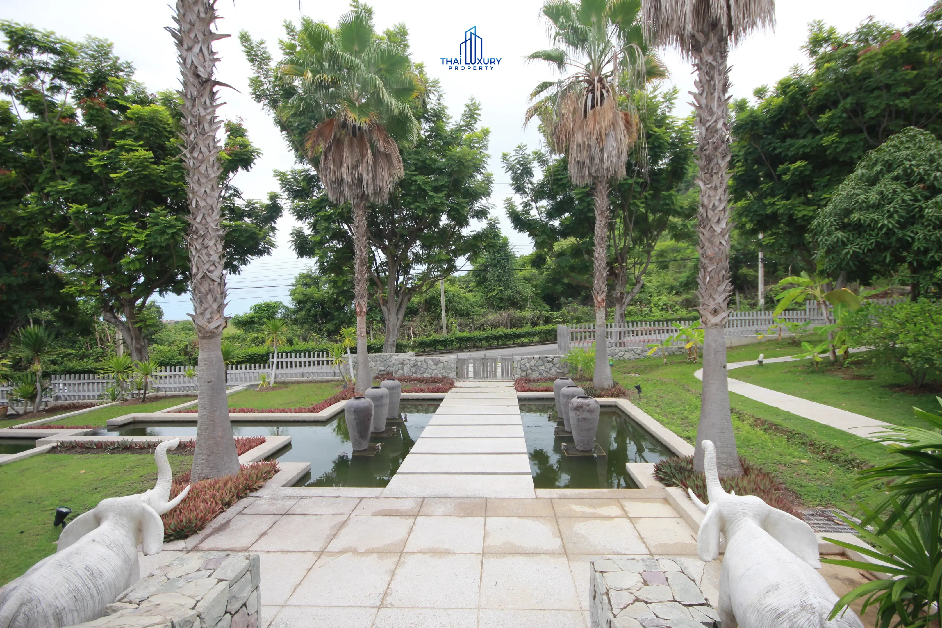 Spacious 9-Bedroom Modern Home with Pool and Garden in Cha-Am