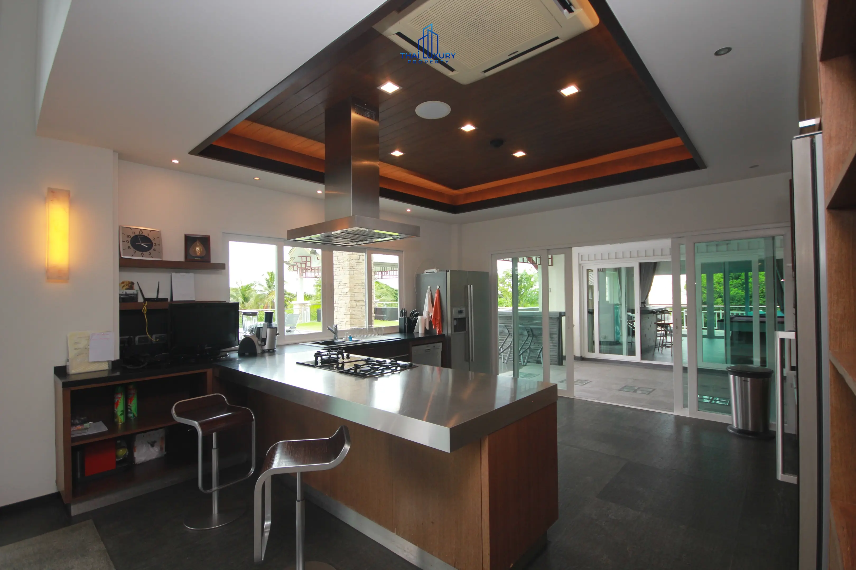 Spacious 9-Bedroom Modern Home with Pool and Garden in Cha-Am