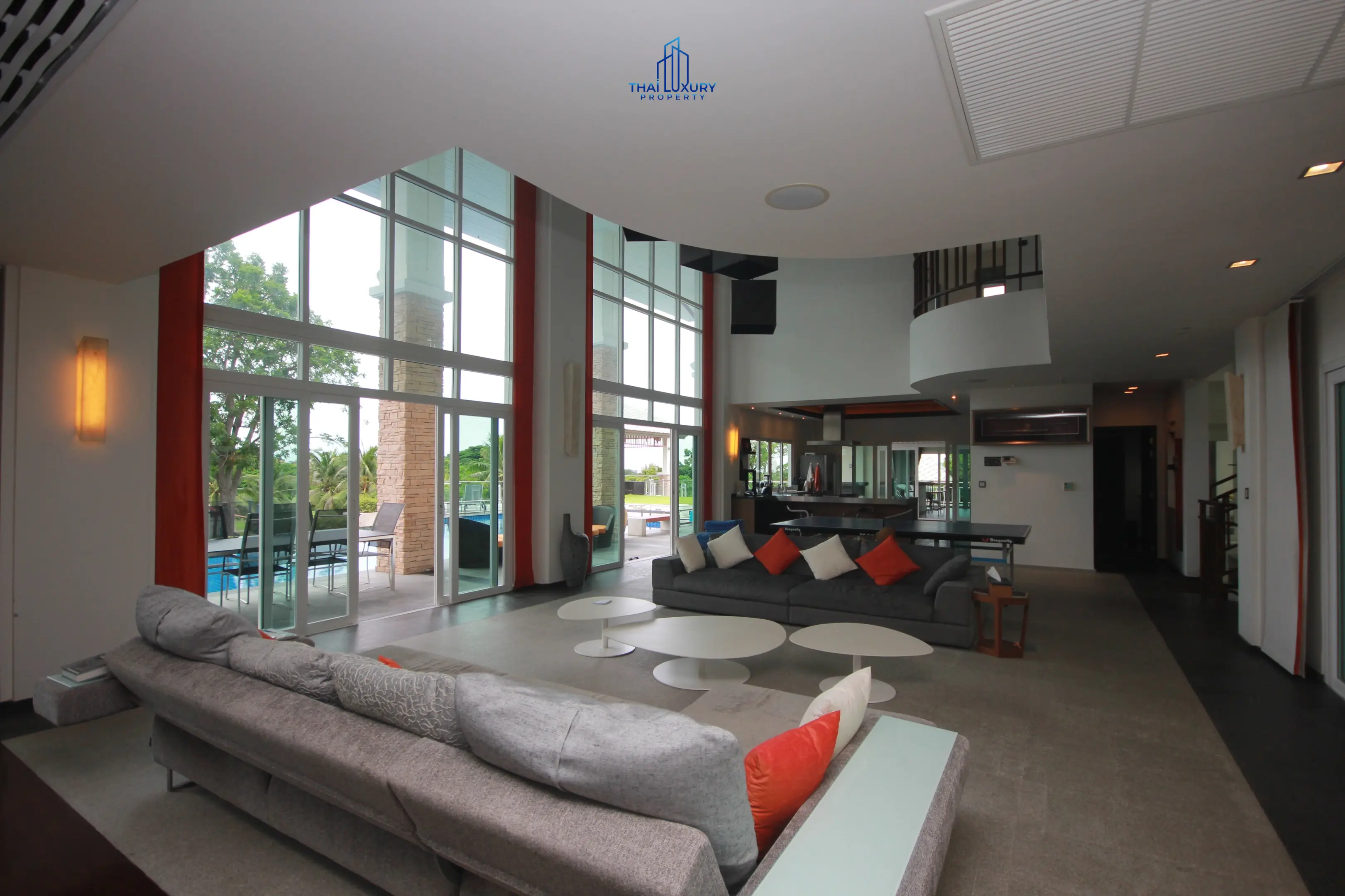 Spacious 9-Bedroom Modern Home with Pool and Garden in Cha-Am