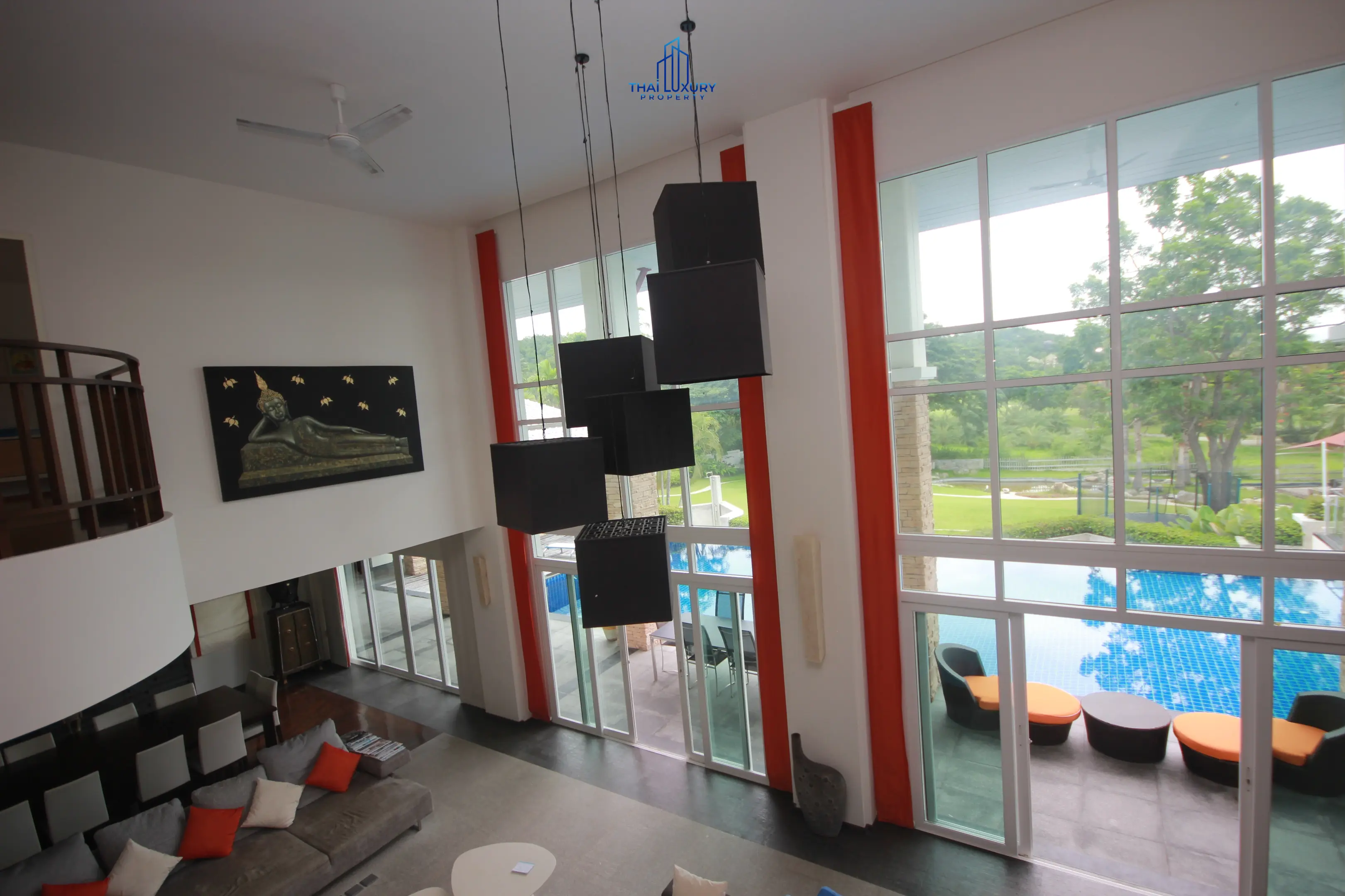Spacious 9-Bedroom Modern Home with Pool and Garden in Cha-Am
