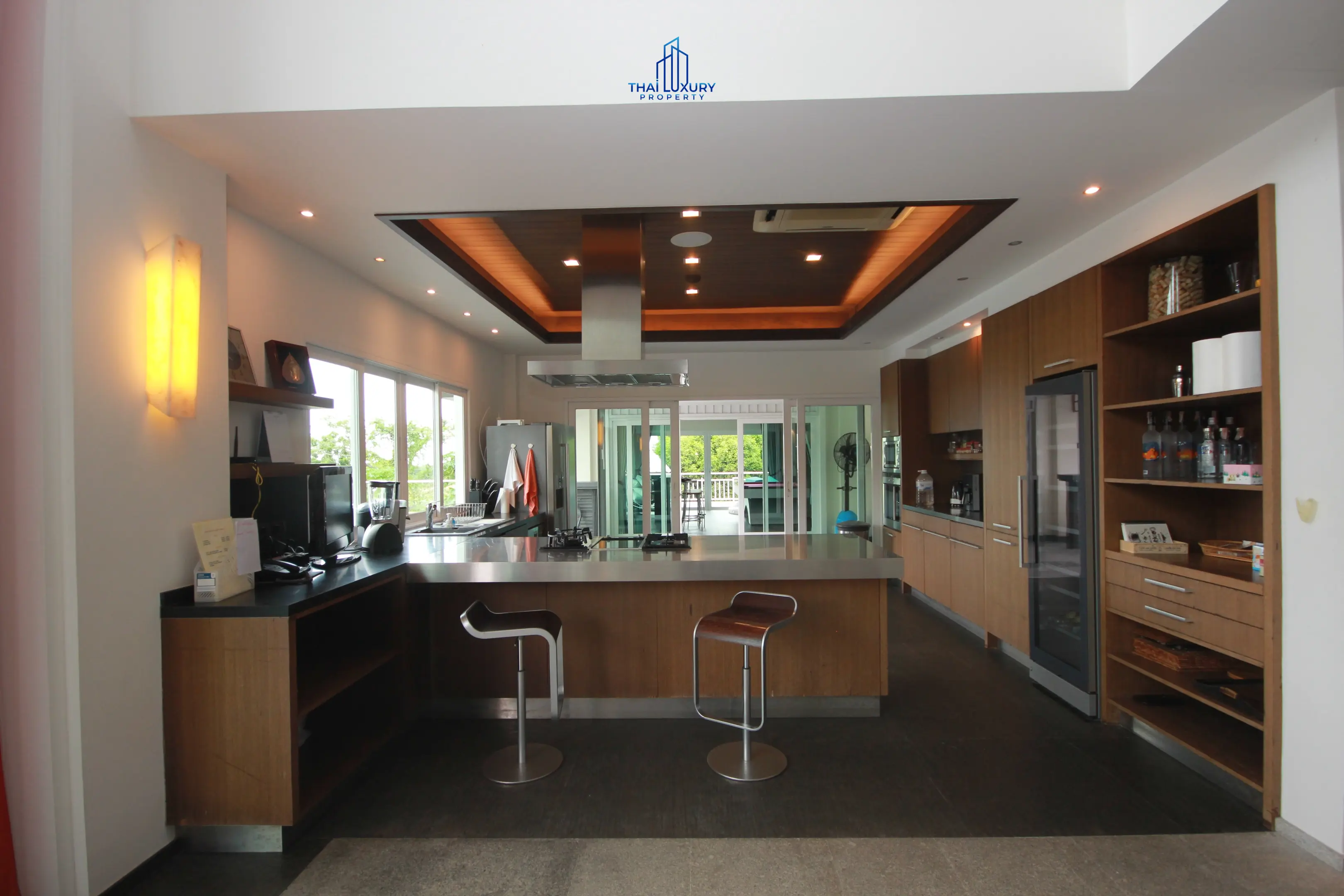 Spacious 9-Bedroom Modern Home with Pool and Garden in Cha-Am