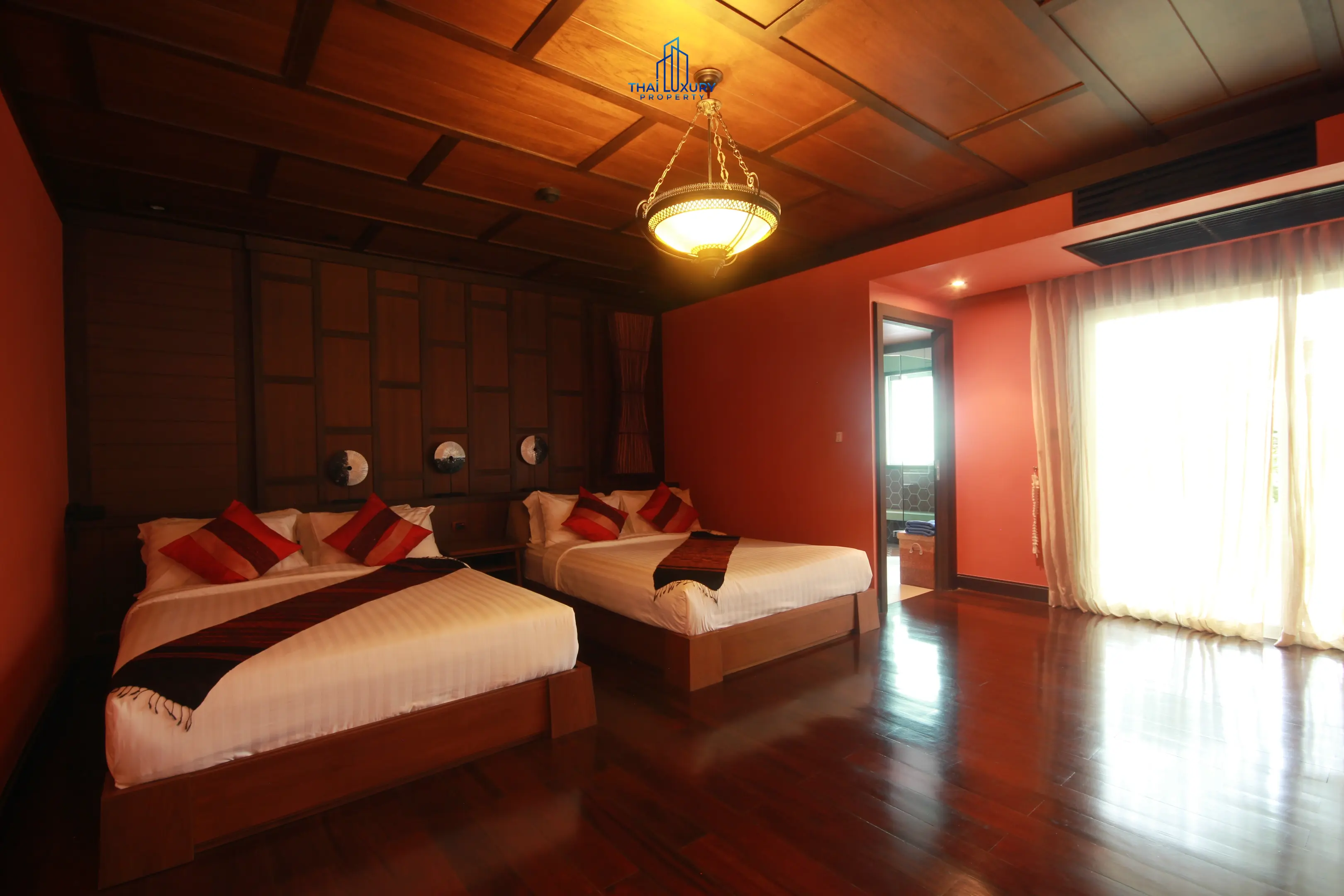 Spacious 9-Bedroom Modern Home with Pool and Garden in Cha-Am