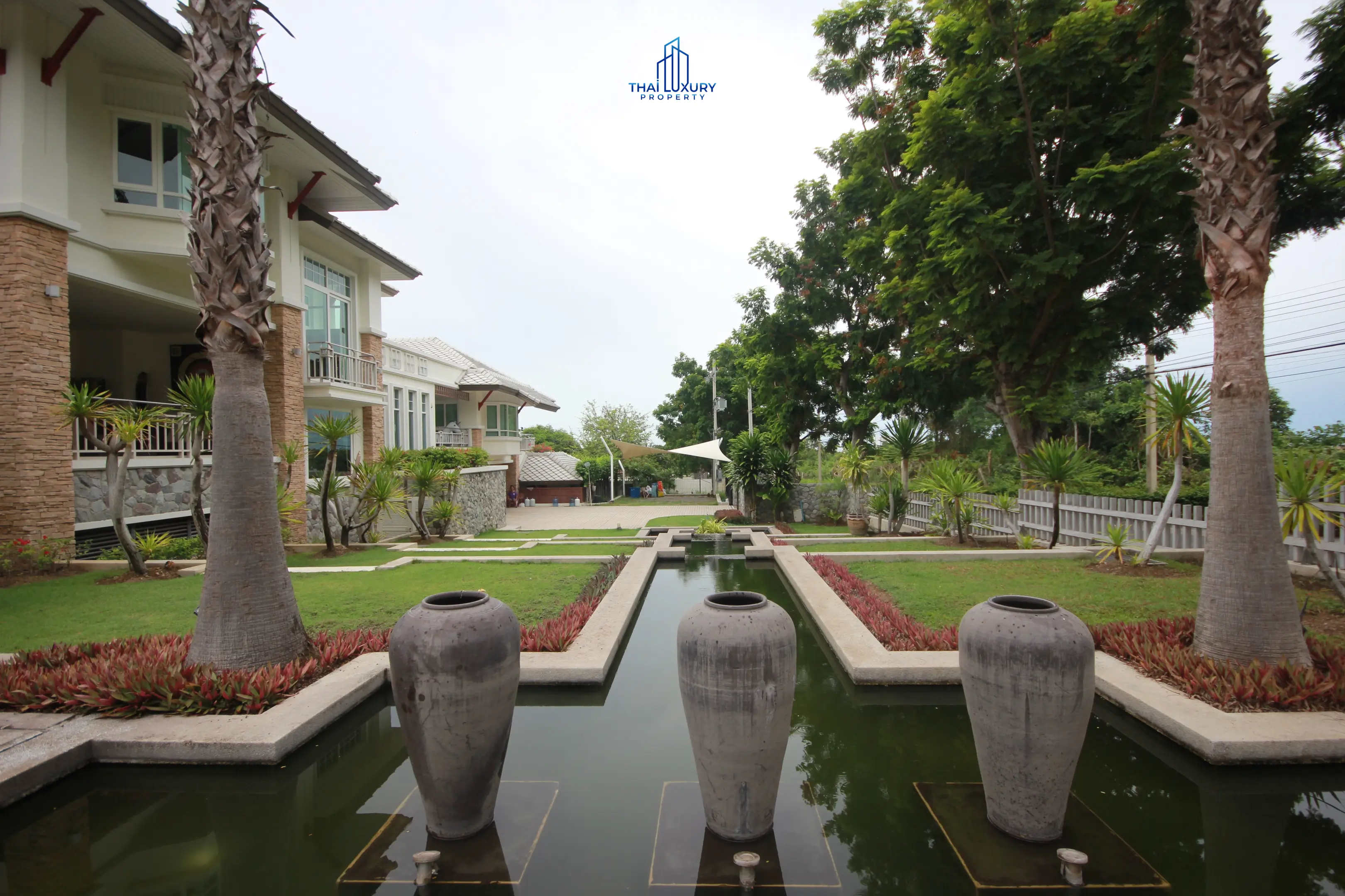 Spacious 9-Bedroom Modern Home with Pool and Garden in Cha-Am