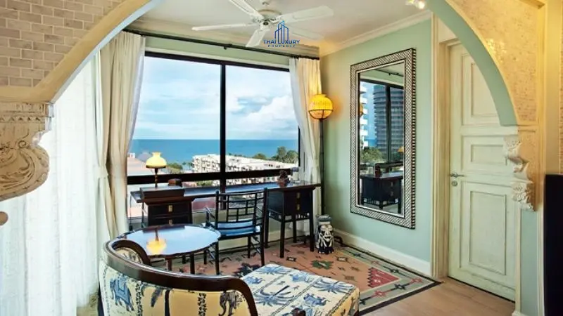 Spacious 3-Bedroom Condo with Stunning Sea Views in Hua Hin’s Nong Kae