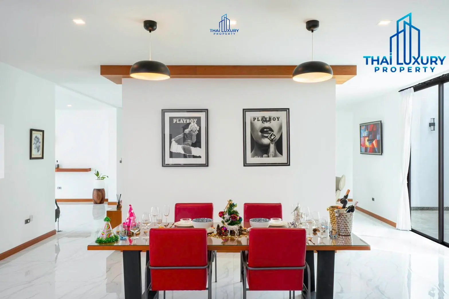 Modern 6 Bedroom Pool Villa at Sunset Views Hua Hin For Sale