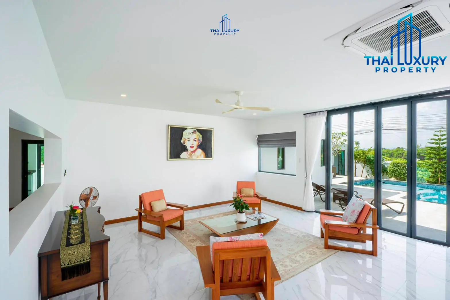 Modern 6 Bedroom Pool Villa at Sunset Views Hua Hin For Sale