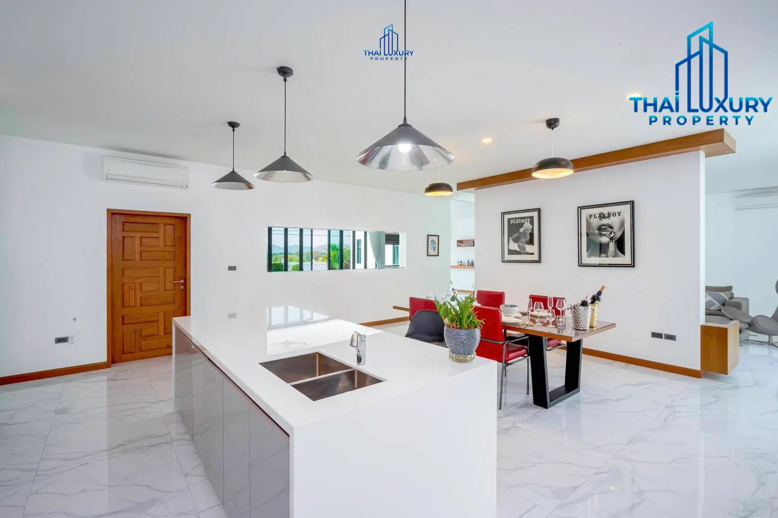 Modern 6 Bedroom Pool Villa at Sunset Views Hua Hin For Sale