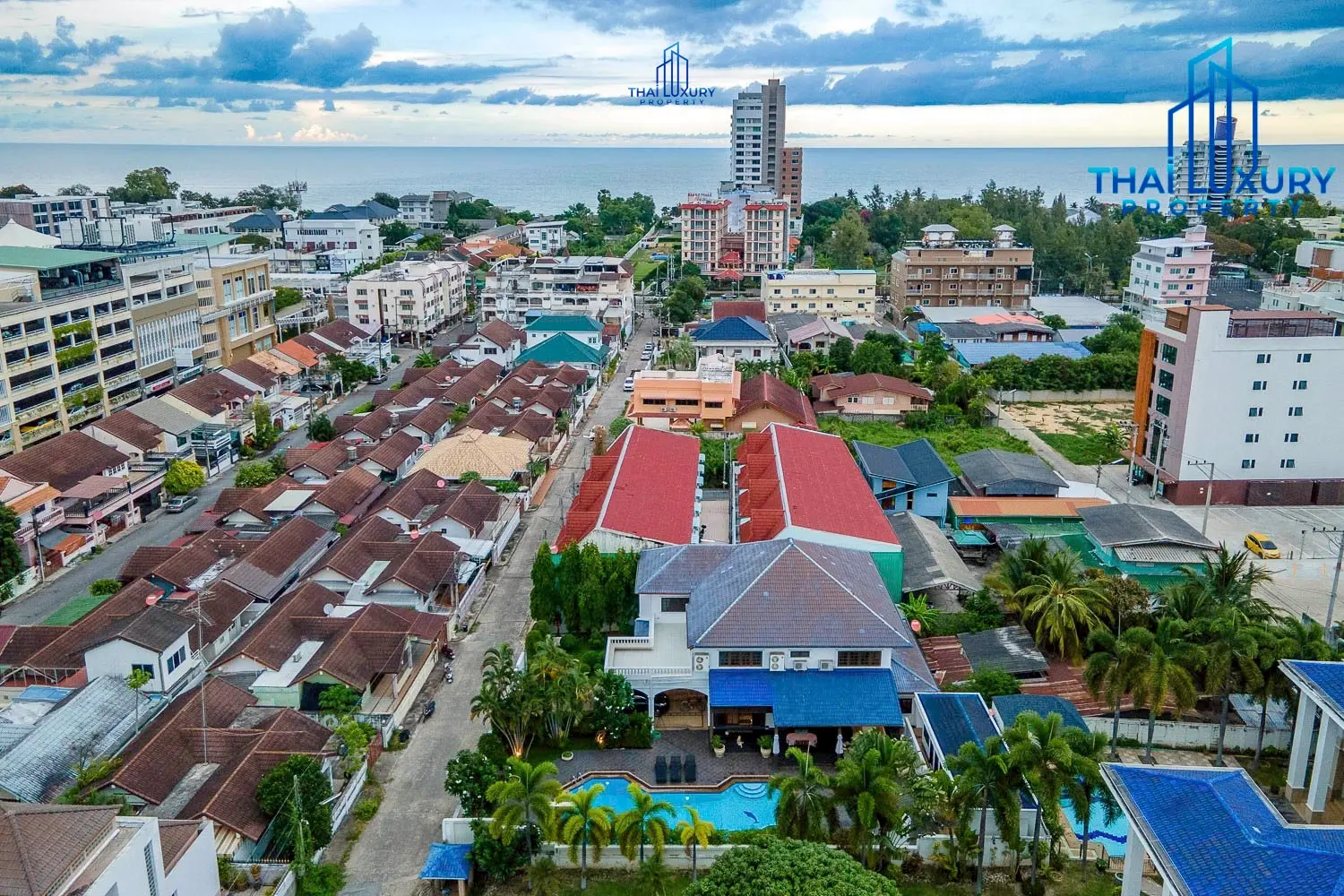 Luxury 2-Storey Pool Villa for Sale Prime Hua Hin City Center Location