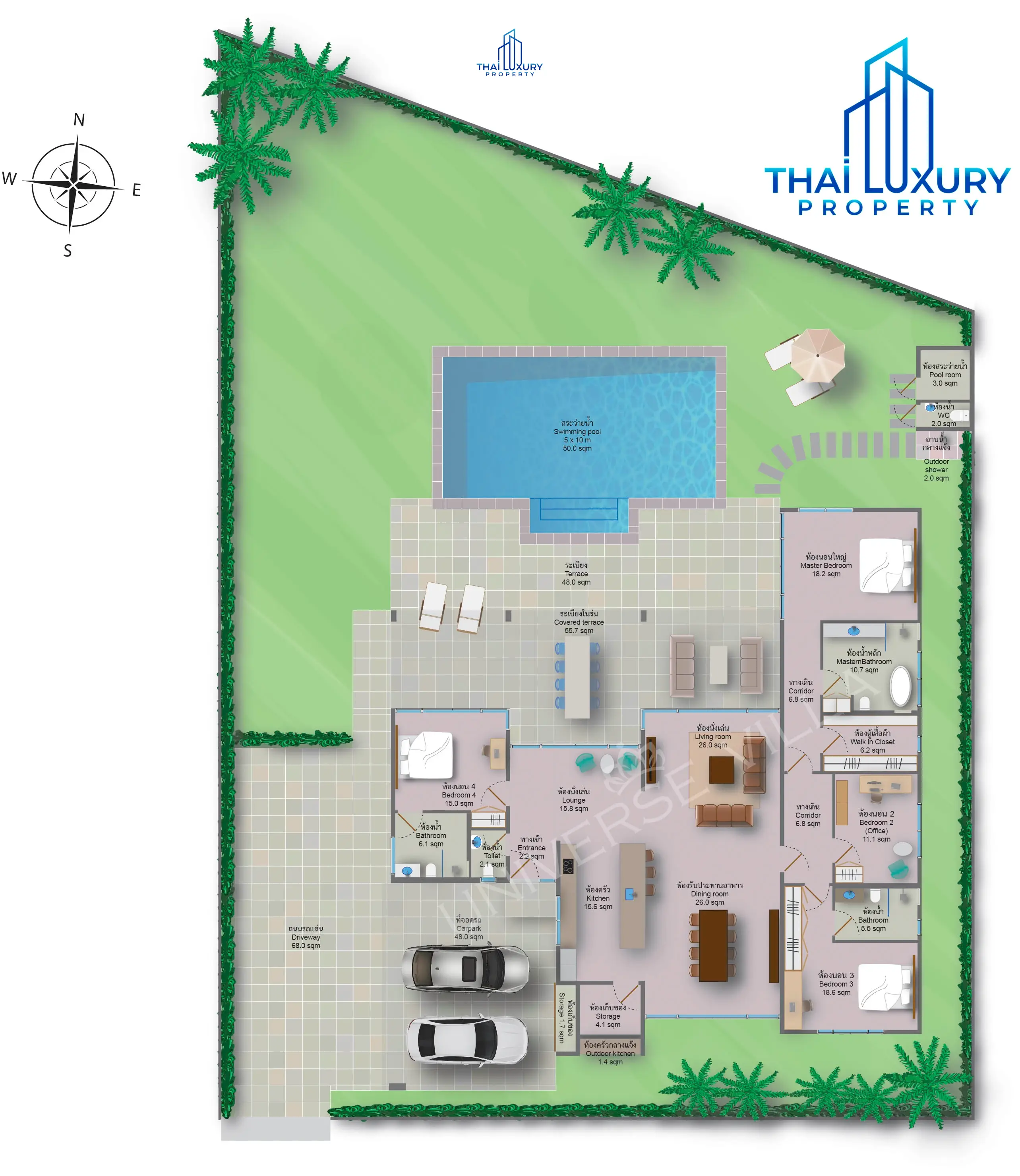 Luxury Pool Villas in Hua Hin – Universe Villas At Baan Mio