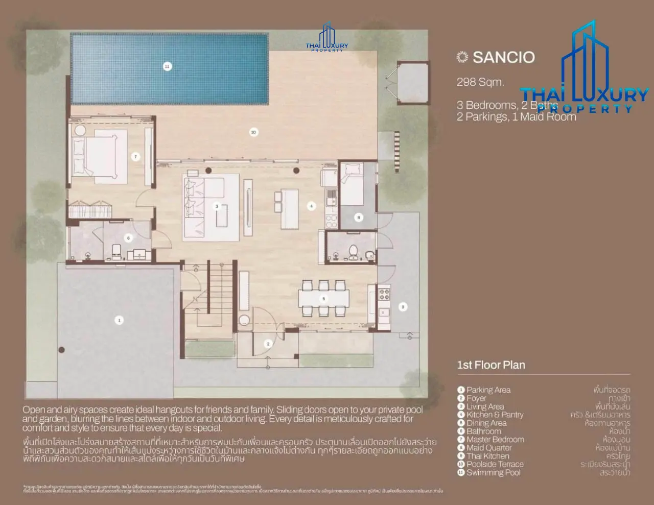 Brand New Premium 2-Storey Pool Villa for Sale – Woodsborough Hua Hin