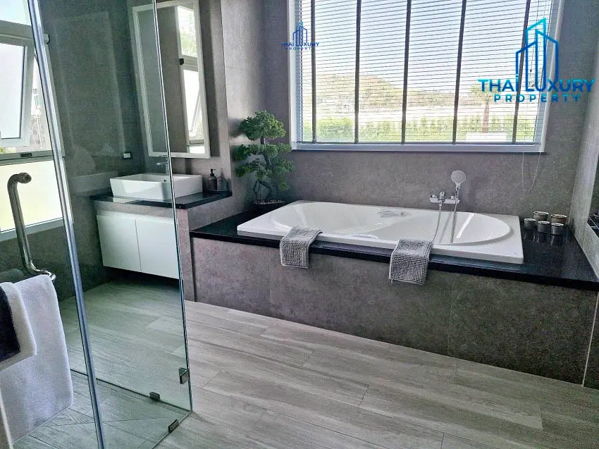 Luxury Private Pool Villa With Mountain View At Baan Phu Thara Mountainside Near Black Mountain Golf Course For Sale