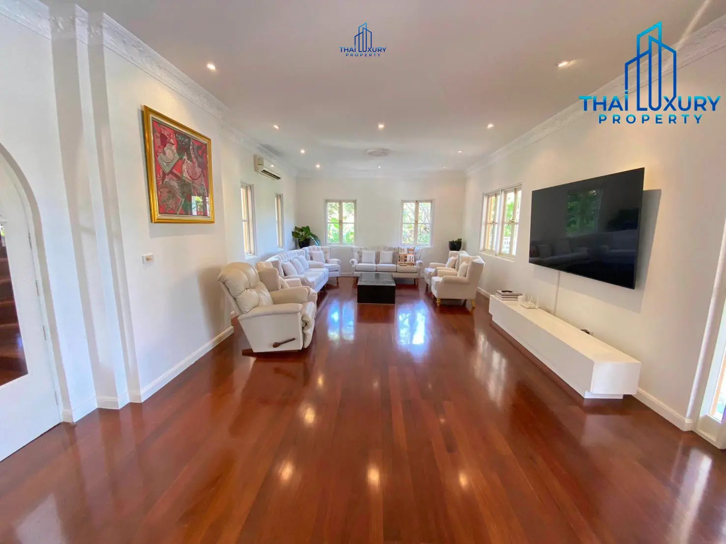 Grand & Luxurious 7-Bedroom Mansion on 2 Rai for Rent or Sale – Soi 116, Hua Hin