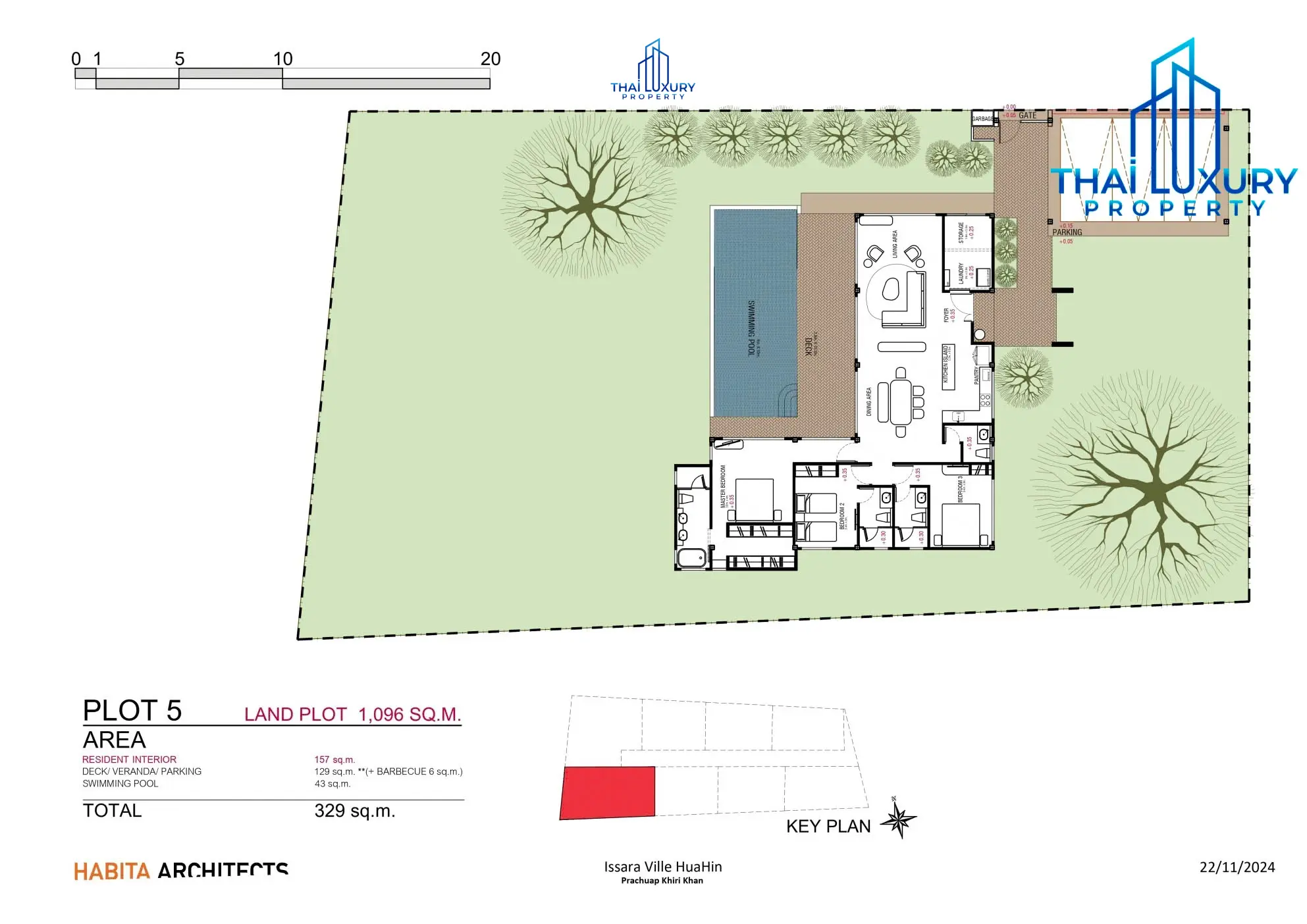 Luxury 3 Bedrooms Pool Villa for Sale at Issara Ville Hua Hin