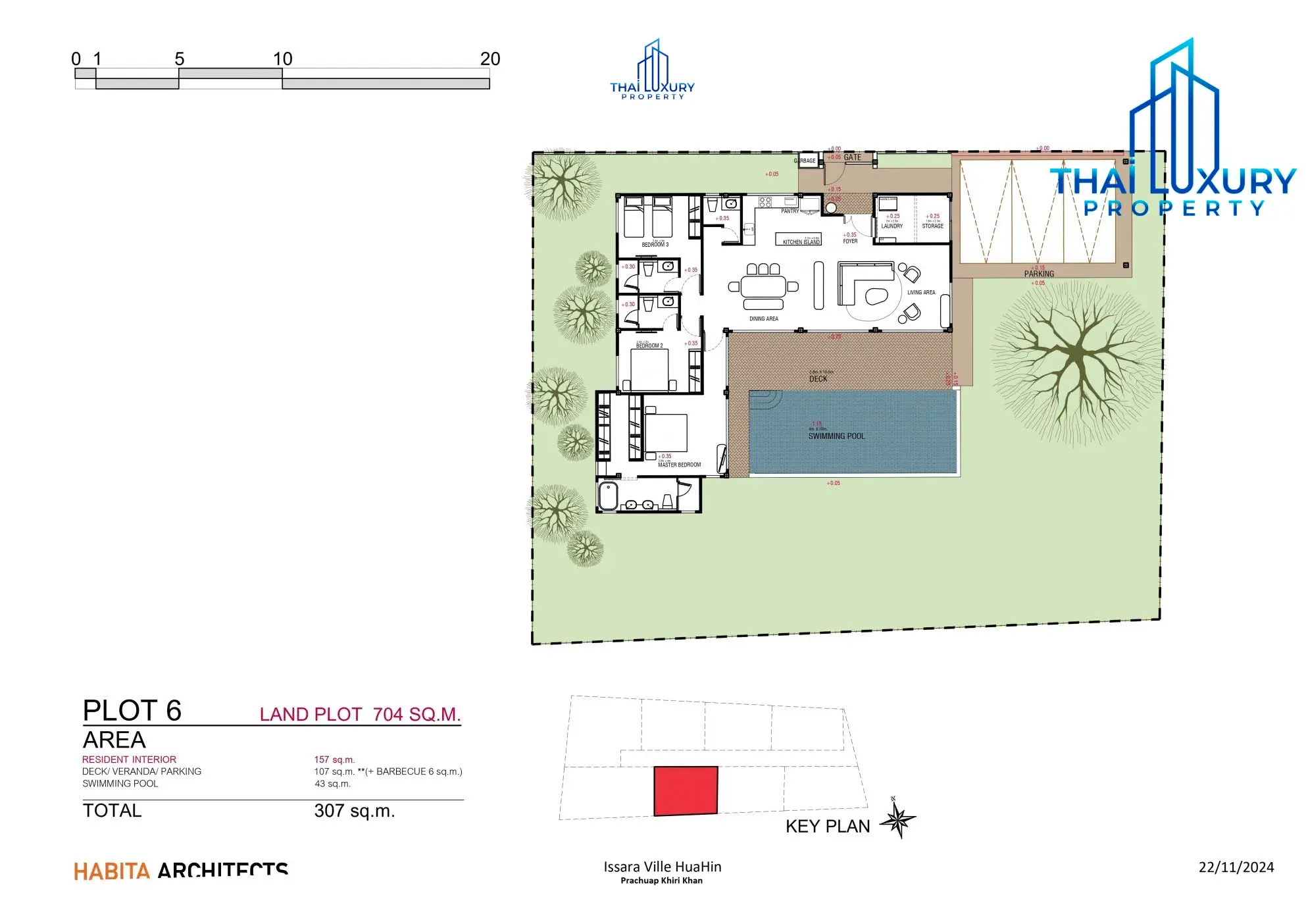 Luxury 3 Bedrooms Pool Villa for Sale at Issara Ville Hua Hin