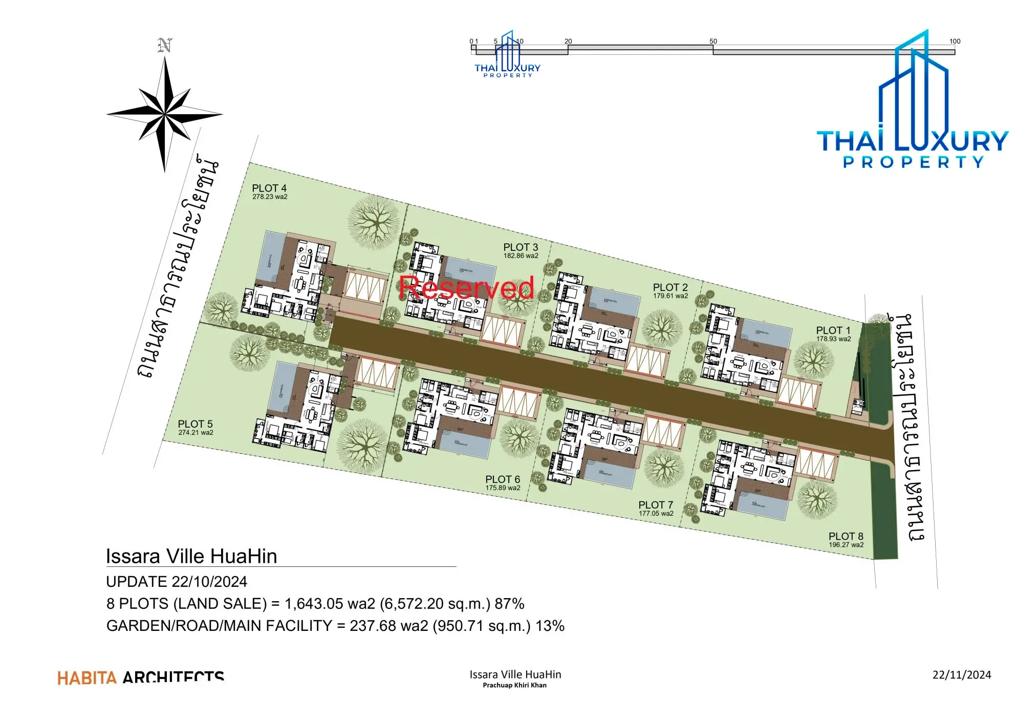 Luxury 3 Bedrooms Pool Villa for Sale at Issara Ville Hua Hin