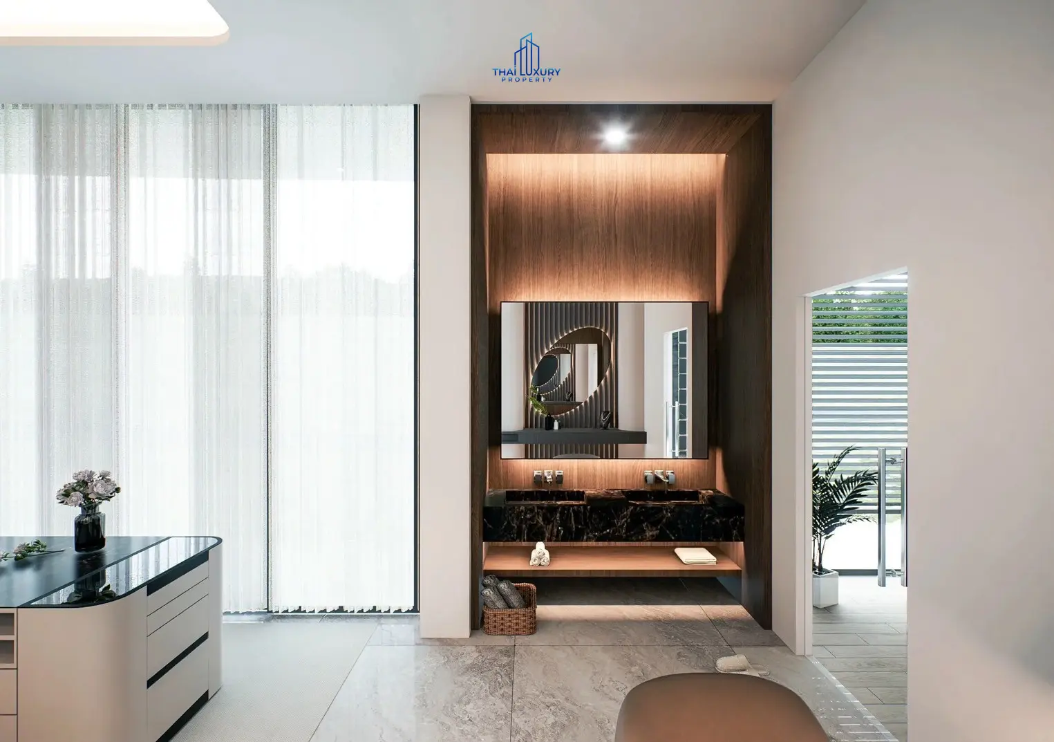 วิลล่าหรู 3 ชั้น 5 ห้องนอน พร้อมสระว่ายน้ำ ที่ Cherina Luxury Pool Villa หัวหิน