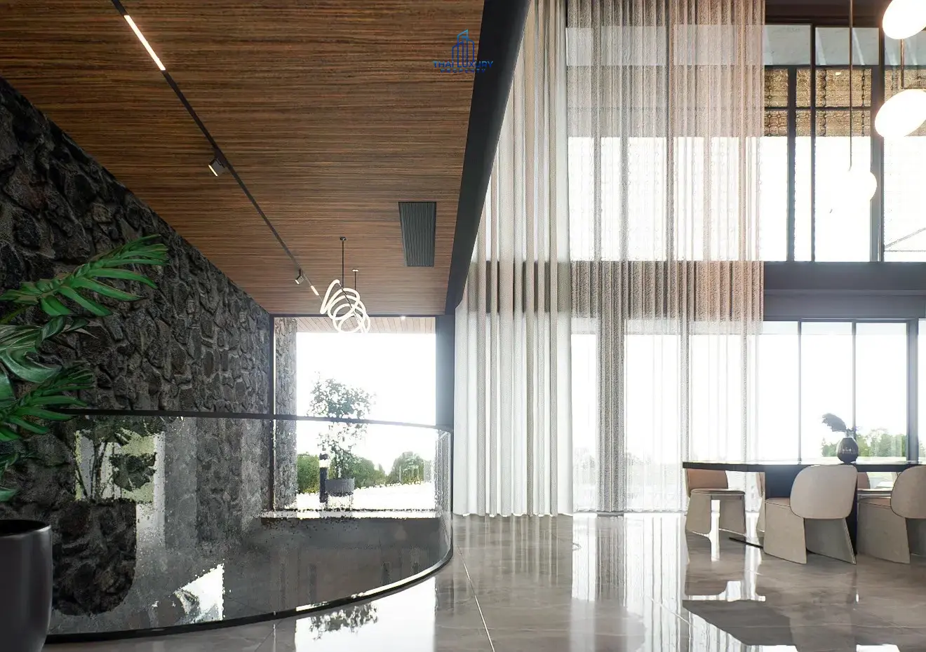 วิลล่าหรู 3 ชั้น 5 ห้องนอน พร้อมสระว่ายน้ำ ที่ Cherina Luxury Pool Villa หัวหิน