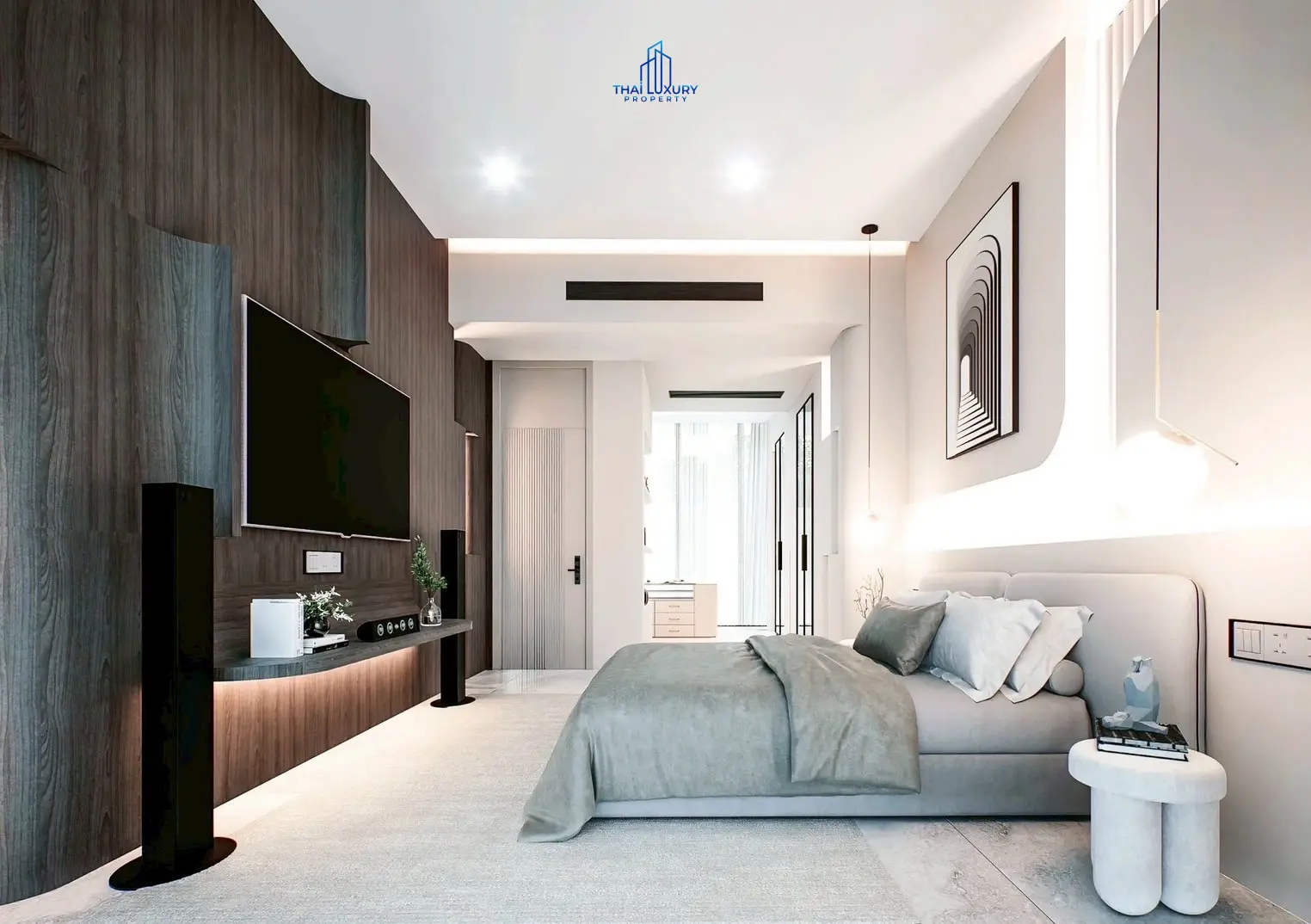 วิลล่าหรู 3 ชั้น 6 ห้องนอน พร้อมสระว่ายน้ำ ที่ Cherina Luxury Pool Villa หัวหิน