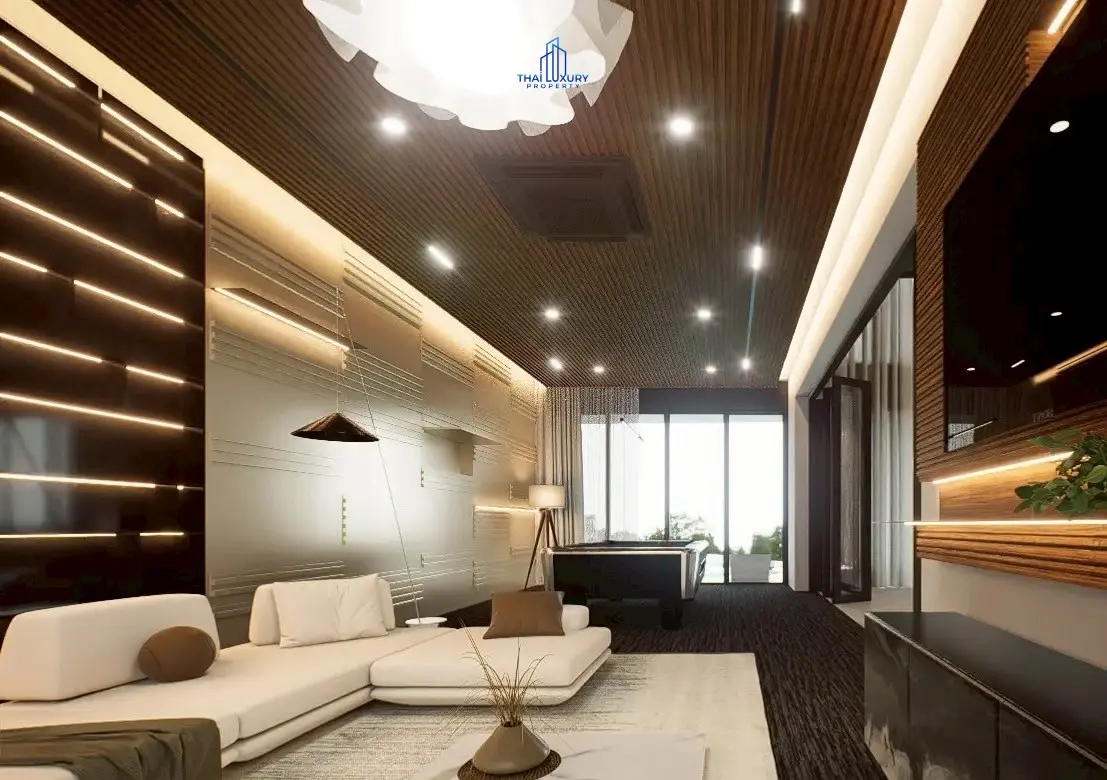 วิลล่าหรู 3 ชั้น 6 ห้องนอน พร้อมสระว่ายน้ำ ที่ Cherina Luxury Pool Villa หัวหิน