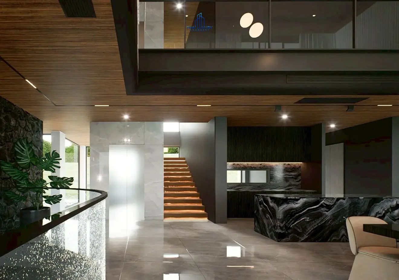 วิลล่าหรู 3 ชั้น 6 ห้องนอน พร้อมสระว่ายน้ำ ที่ Cherina Luxury Pool Villa หัวหิน