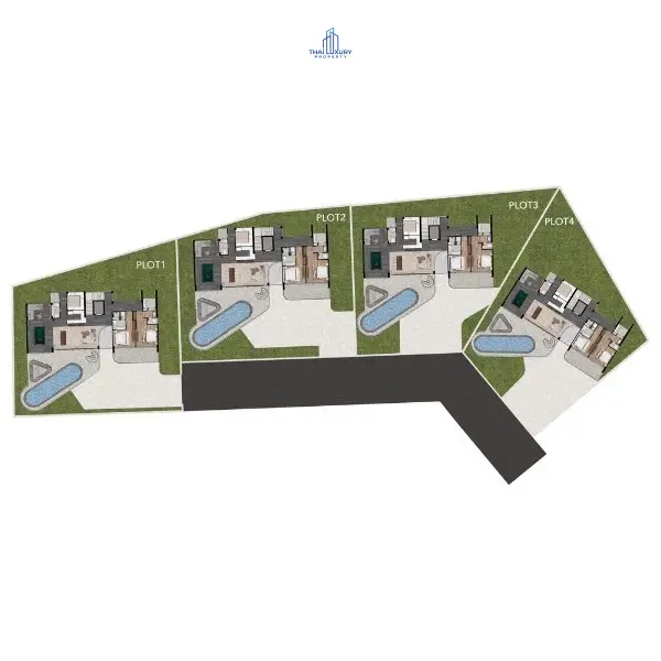 วิลล่าหรู 3 ชั้น 6 ห้องนอน พร้อมสระว่ายน้ำ ที่ Cherina Luxury Pool Villa หัวหิน