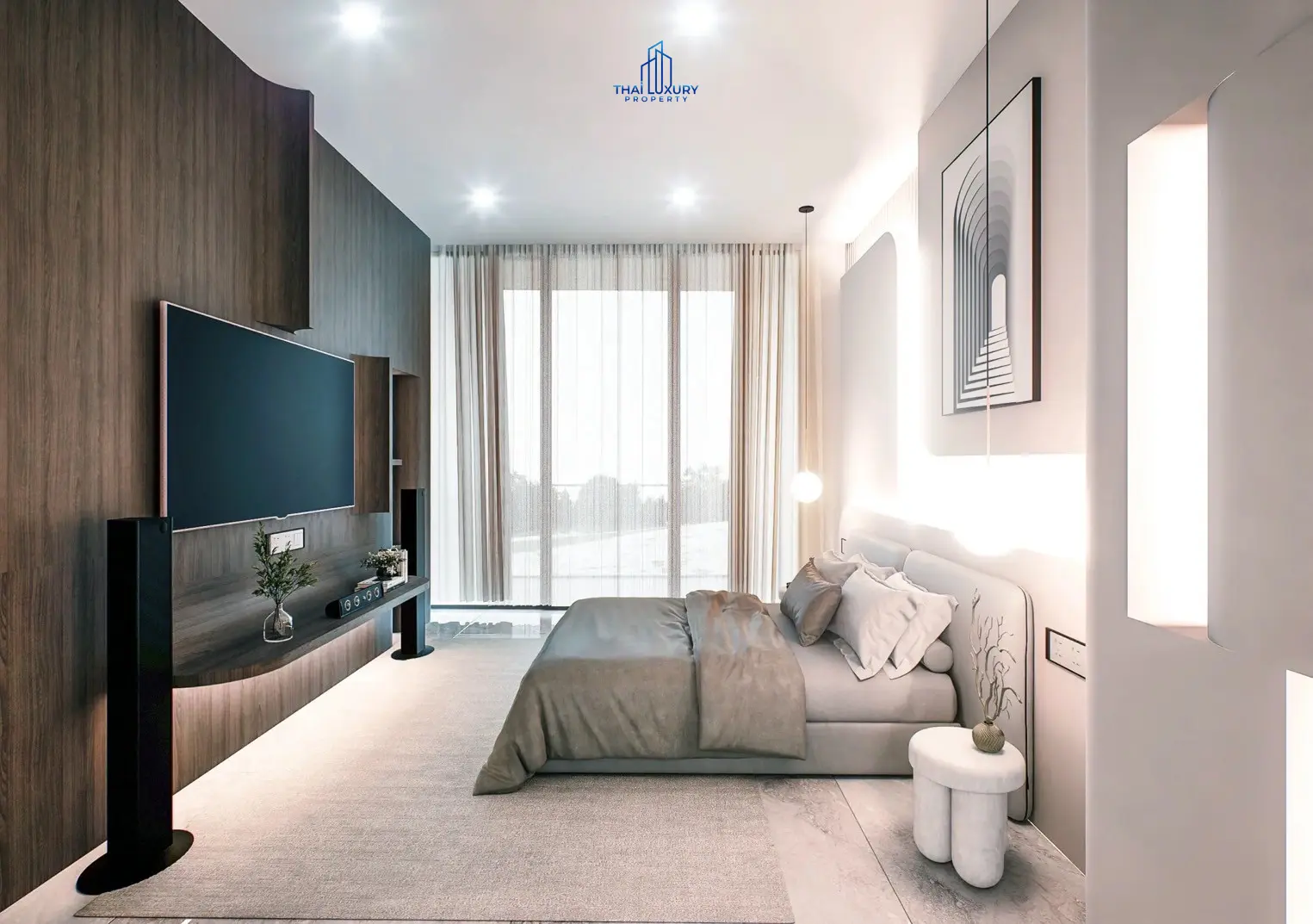 วิลล่าหรู 3 ชั้น 6 ห้องนอน พร้อมสระว่ายน้ำ ที่ Cherina Luxury Pool Villa หัวหิน